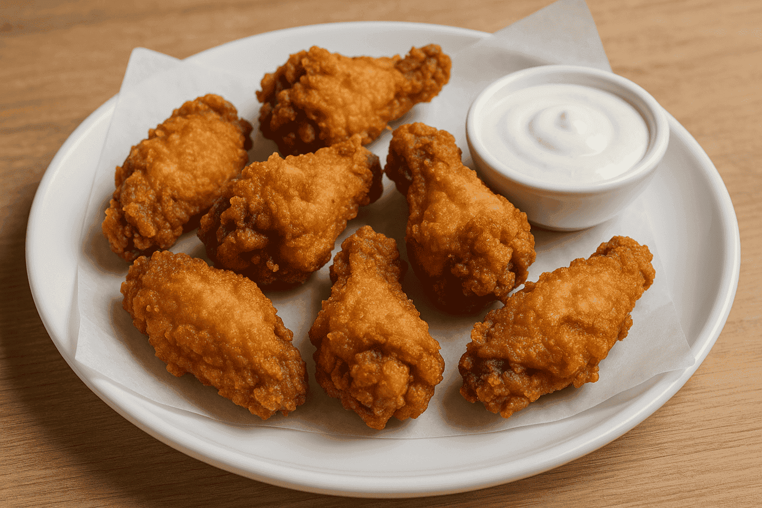 Fried Chicken Wings (5Pc)