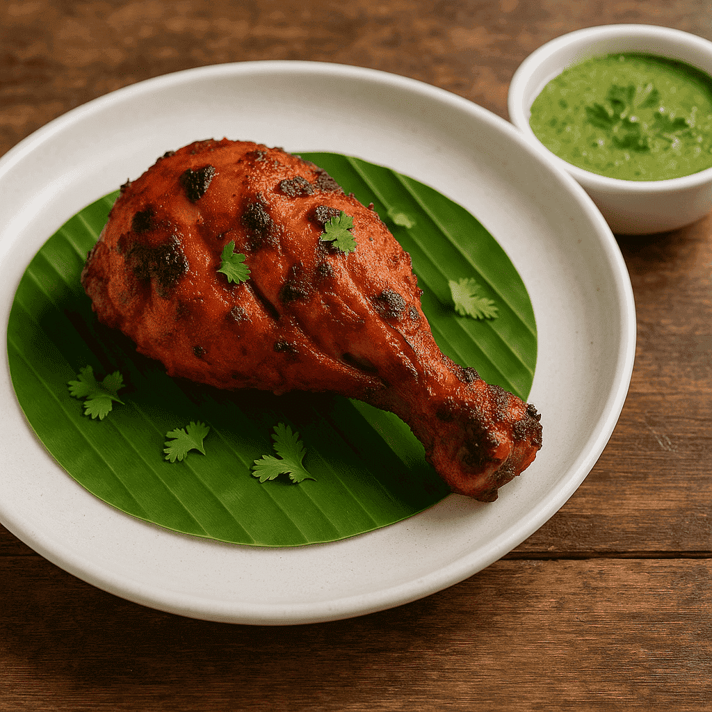 Tandoori Chicken Leg.